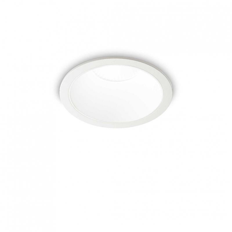 IDEAL LUX 313191 GAME TRIM ROUND 11W WH WH IP65 3000K vonkajšie svietidlo biele