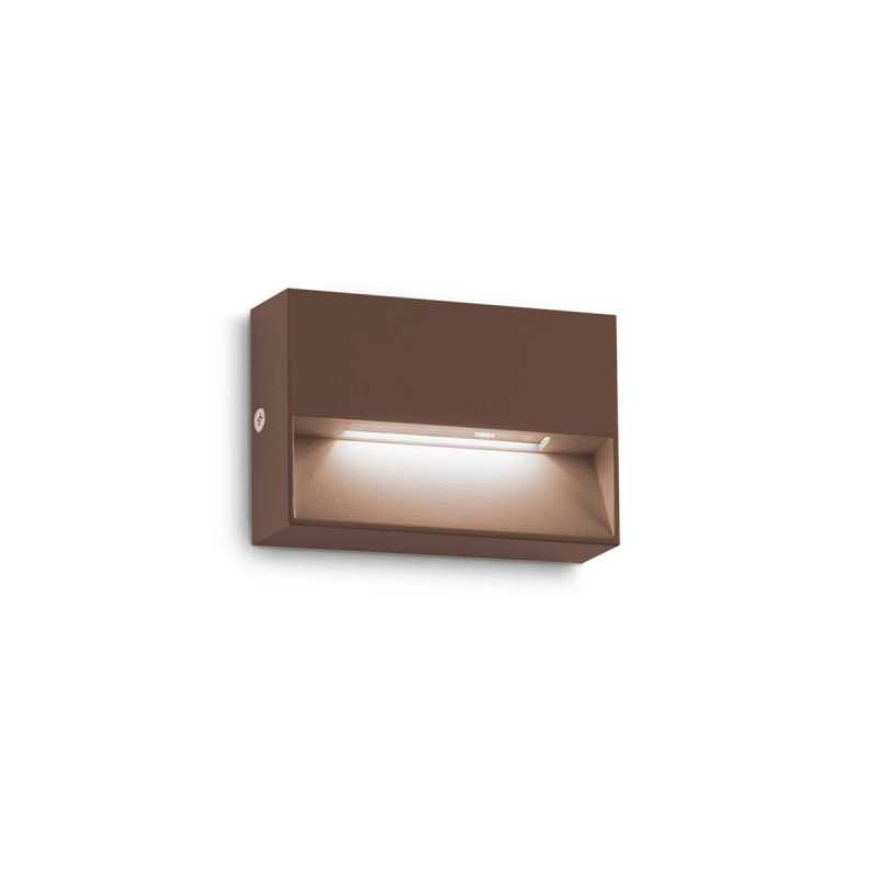 IDEAL LUX 316895 DEDRA AP SMALL 3000K vonkajšie svietidlo hnedé