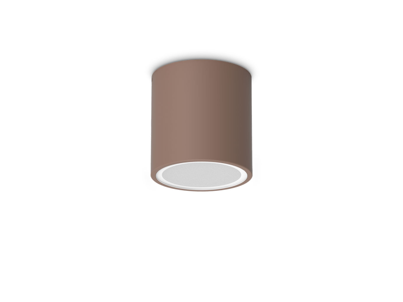 IDEAL LUX 318134 TECHO PL1 D09 ROUND vonkajšie svietidlo kávové hnedé