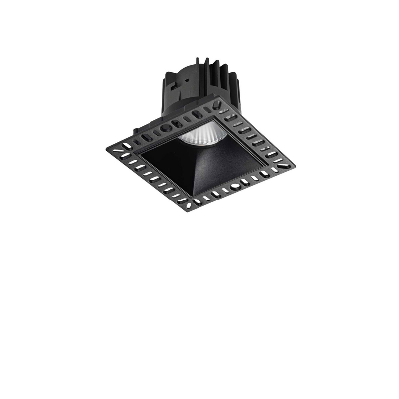 IDEAL LUX 319674 GAME TRIMLESS SQUARE 11W BK 3000K zápustné svietidlo čierne