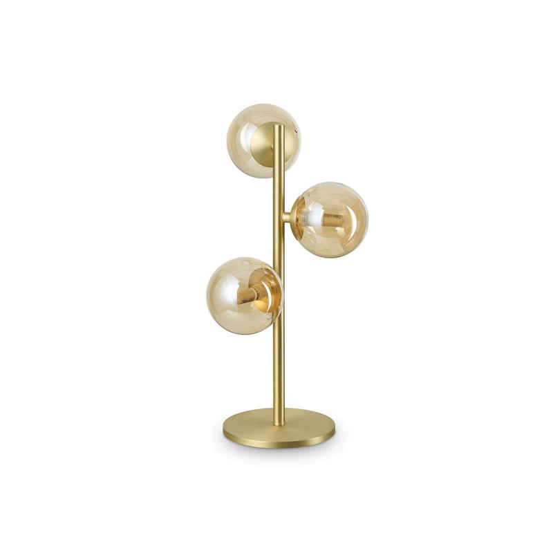 IDEAL LUX 322759 PERLAGE TL3 stolová lampa žltá