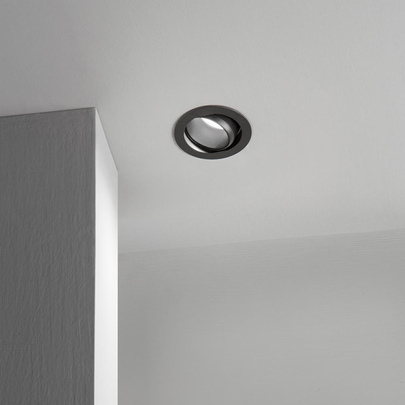 IDEAL LUX 322971 QUARK FI 9.0W ADJUSTABLE 3000K zápustné svietidlo čierne