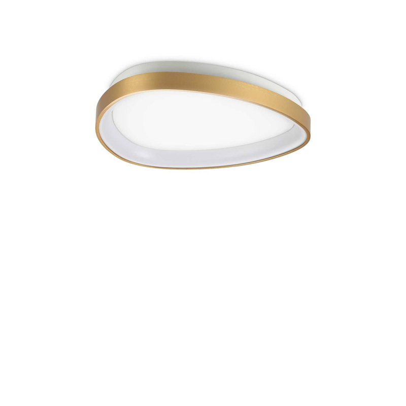 IDEAL LUX 328034 GEMINI PL D042 3000K stropné svietidlo mosadzné