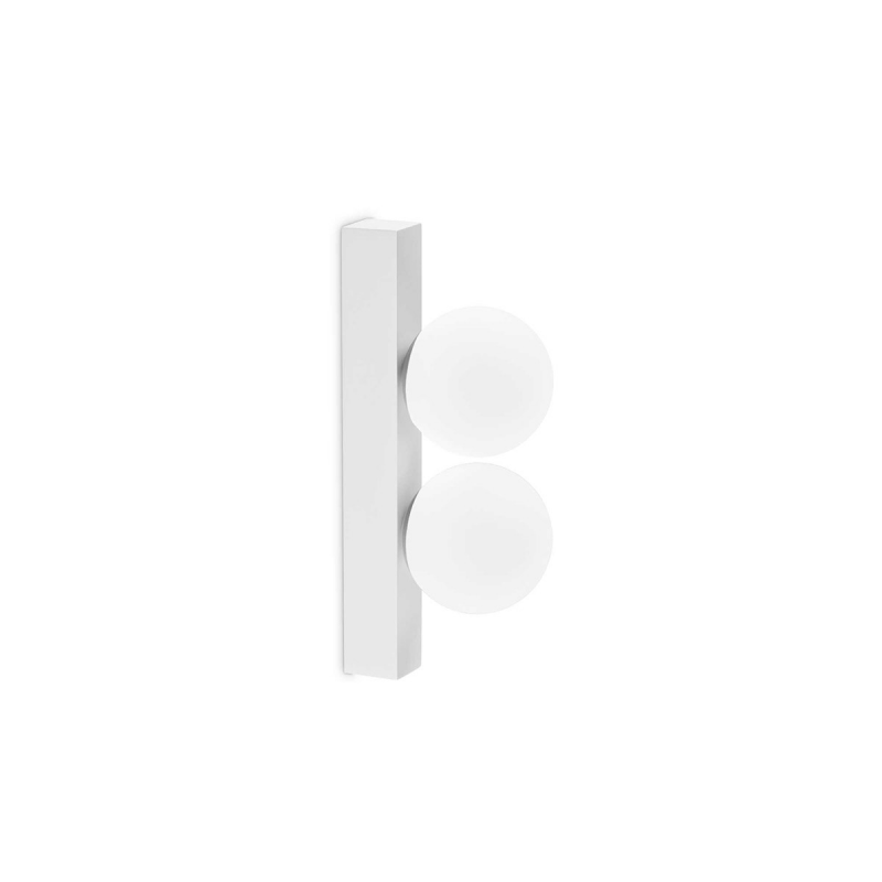 IDEAL LUX 328270 PING PONG AP2 3000K nástenné svietidlo biele