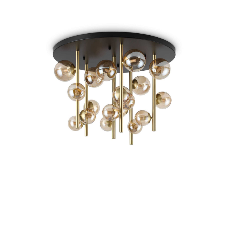 IDEAL LUX 328379 PERLAGE PL18 stropné svietidlo žlté