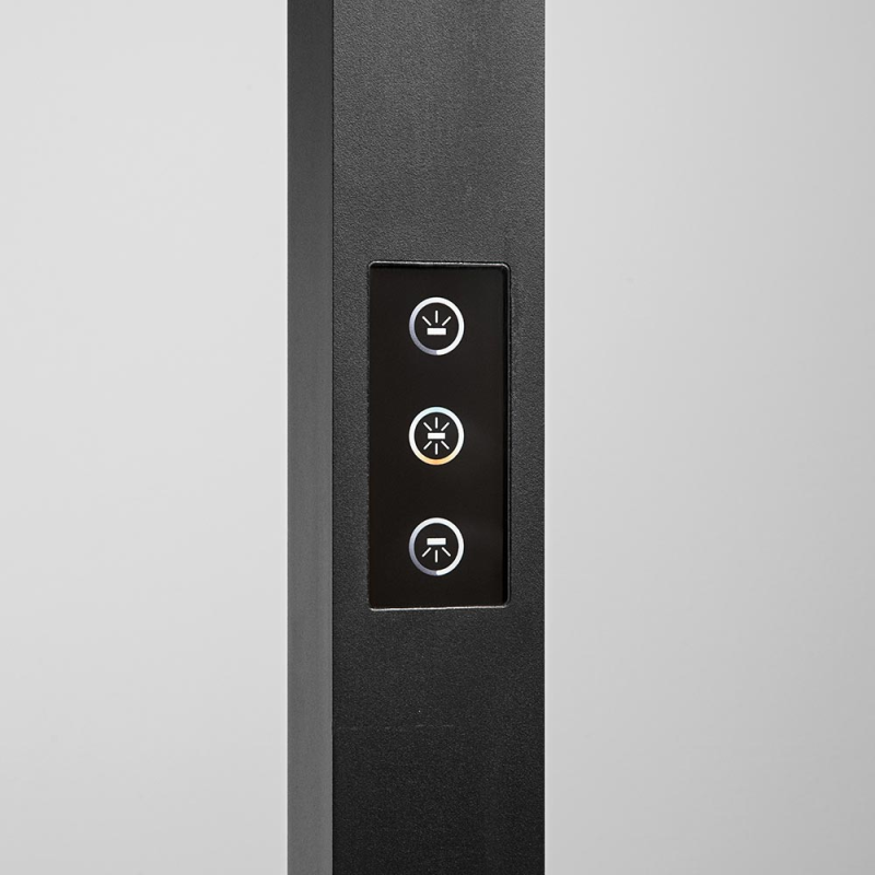 IDEAL LUX 336220 COMFORT-2 PT 2700 - 5700K stojacia lampa čierna