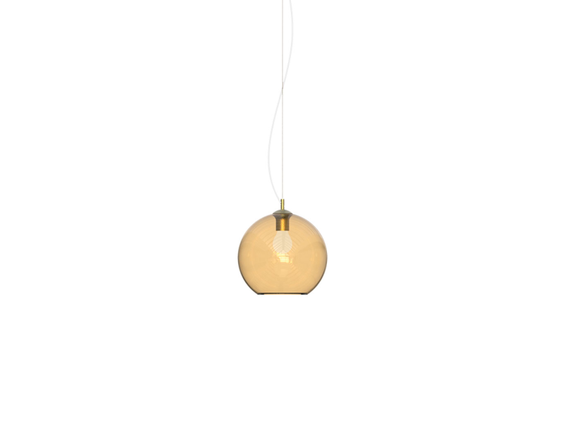 IDEAL LUX 339047 NEMO SP1 D20 závesné svietidlo jantárové béžové