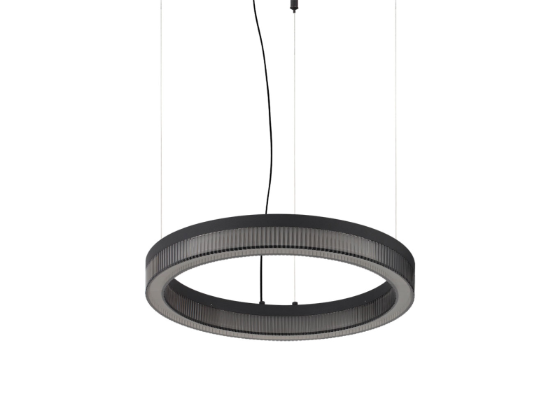 IDEAL LUX 339139 CROWN SP D40 3000K závesné svietidlo čierne