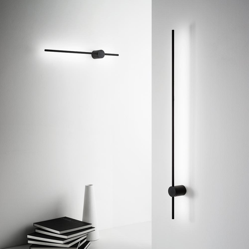 IDEAL LUX 341026 ESSENCE AP ROUND D115 LUCE IND. 4000K nástenné svietidlo čierne