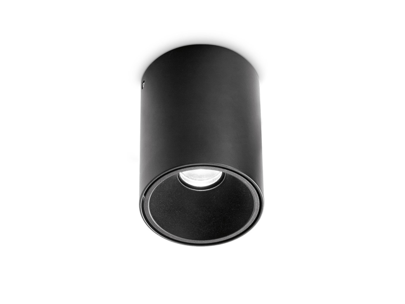 IDEAL LUX 341798 NITRO PL D08 ROUND 2700K stropné svietidlo čierne