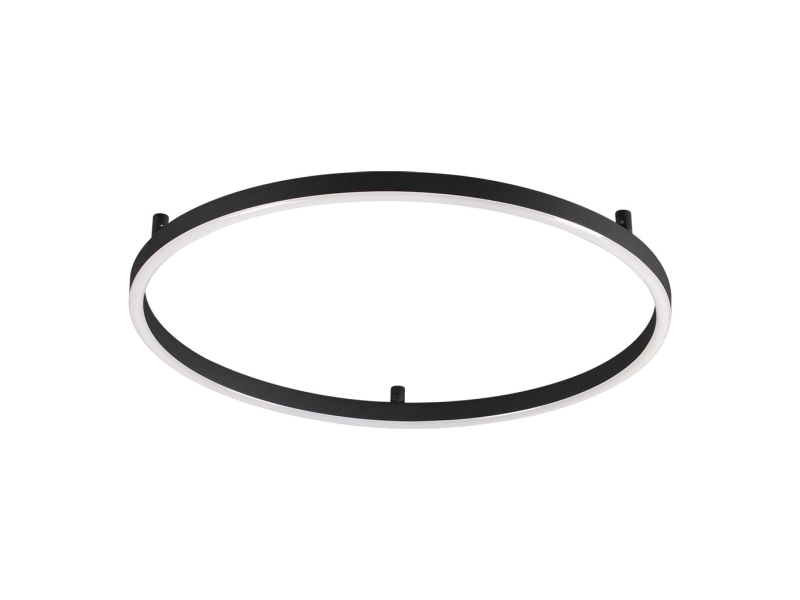 IDEAL LUX 341927 ORACLE SLIM PL D070 ROUND 2700K stropné svietidlo čierne