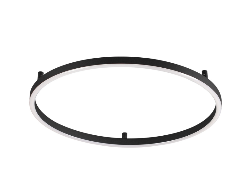 IDEAL LUX 341965 ORACLE SLIM PL D090 ROUND 2700K stropné svietidlo čierne