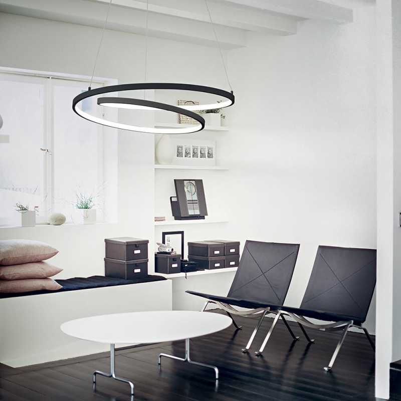 IDEAL LUX 342368 OZ SP D060 2700K závesné svietidlo mosadzné