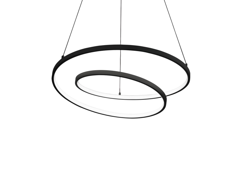 IDEAL LUX 342412 OZ SP D080 2700K závesné svietidlo čierne