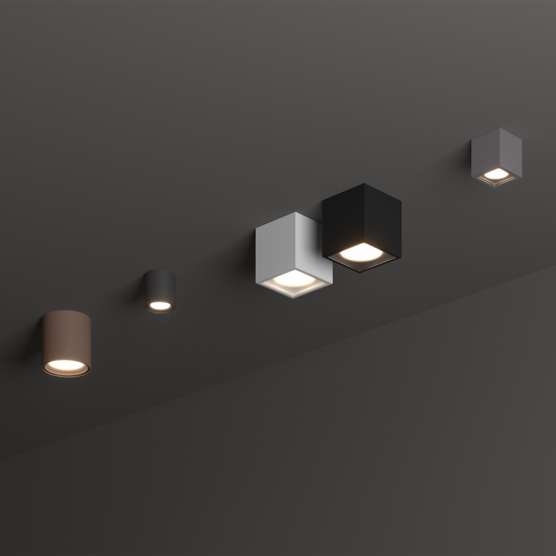 IDEAL LUX 342726 TECHO PL1 D09 ROUND vonkajšie svietidlo sivé