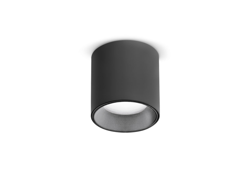 IDEAL LUX 342795 NITRO PL D04 ROUND 2700K stropné svietidlo čierne