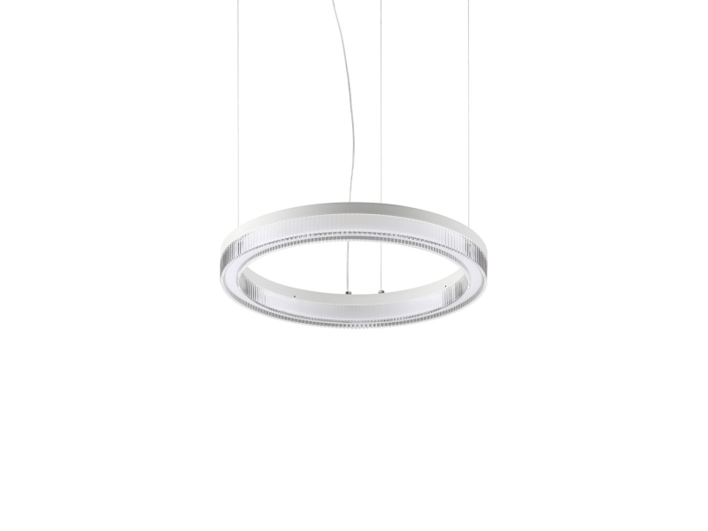 IDEAL LUX 343402 CROWN SP D40 3000K závesné svietidlo biele