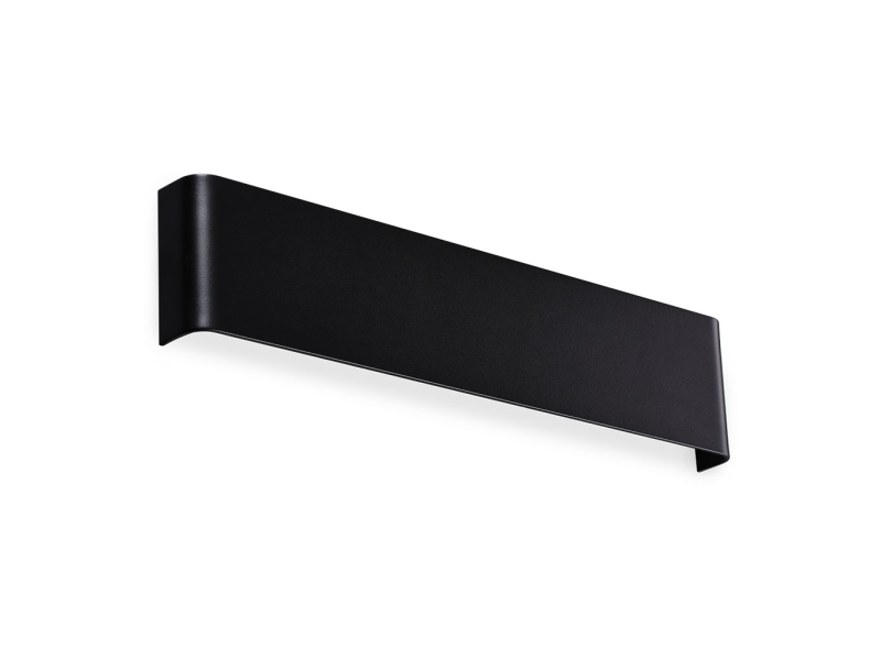 IDEAL LUX 345185 DELTA LED AP D041 3000K nástenné svietidlo čierne