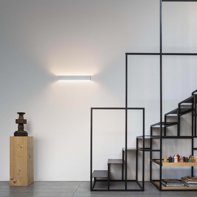 IDEAL LUX 345192 DELTA LED AP D041 4000K nástenné svietidlo biele