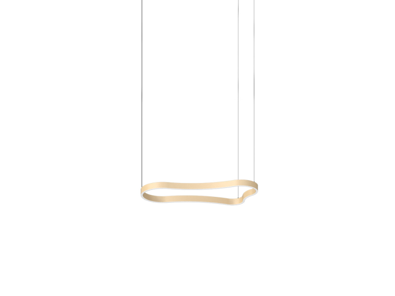 IDEAL LUX 345222 WAVES-1 SP 3000K závesné svietidlo zlaté