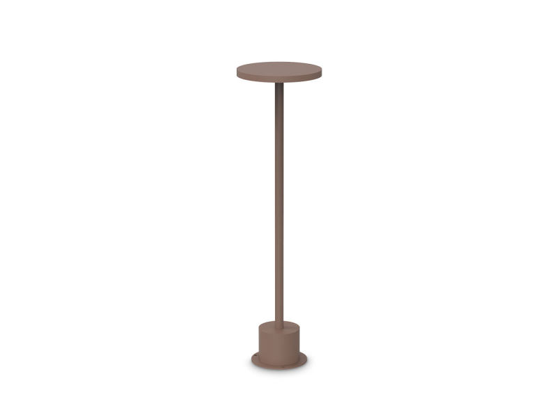 IDEAL LUX 347844 TOFFEE PT D160 H050 3000K vonkajšie svietidlo kávové hnedé