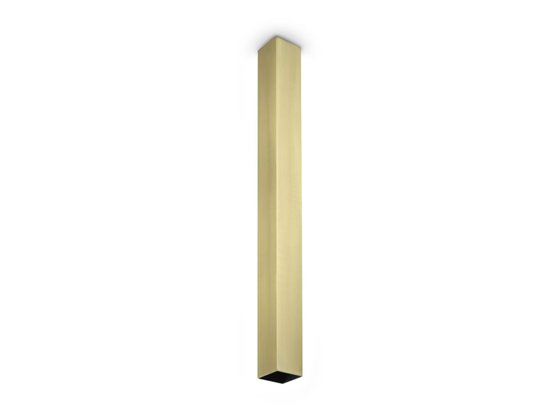IDEAL LUX 353852 LOOK PL1 SQUARE D60 H750 stropné svietidlo mosadzné