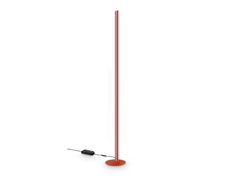 IDEAL LUX 354668 DORICA PT1 3000K stojacia lampa oranžová