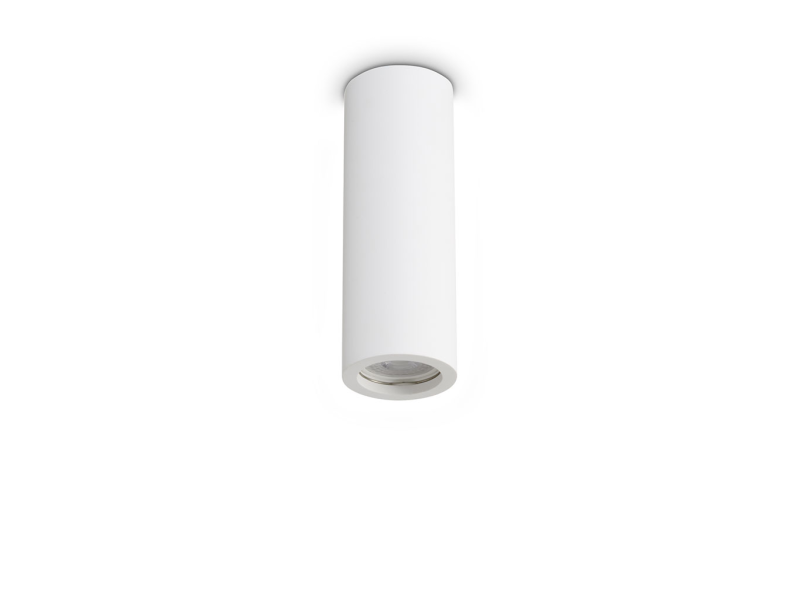 IDEAL LUX 355740 LOOK PL1 ROUND D70 H200 stropné svietidlo biele