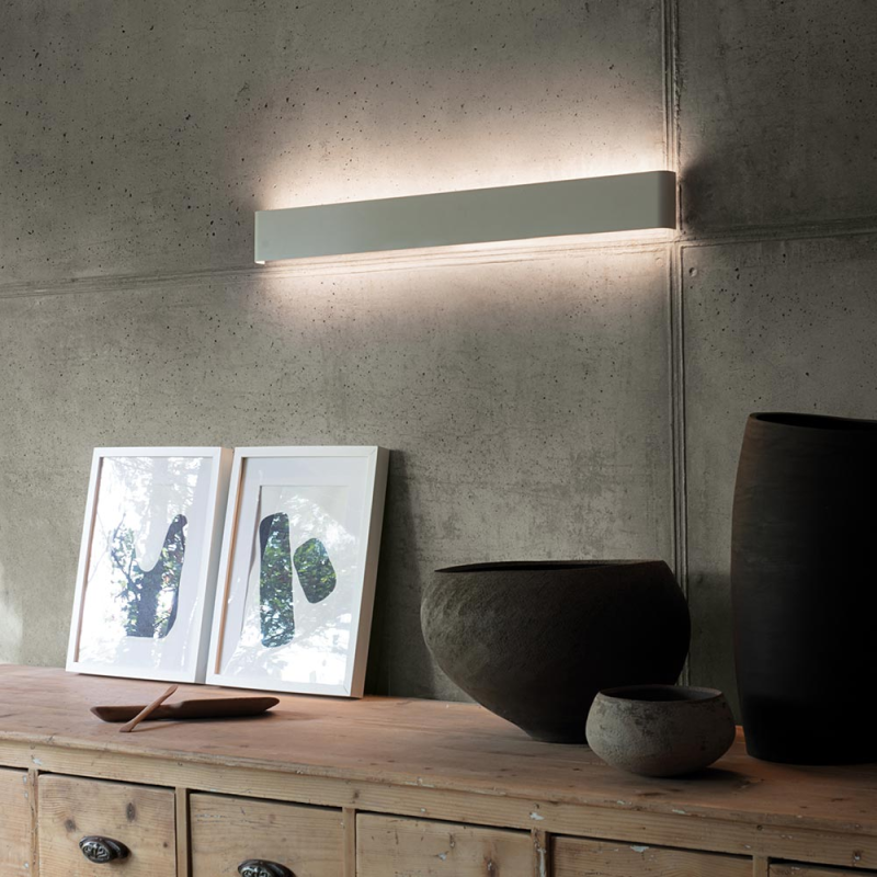 IDEAL LUX 357119 DELTA LED AP D083 3000K nástenné svietidlo béžové