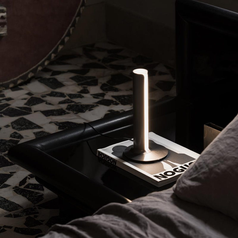 IDEAL LUX 362540 DORICA TL1 3000K stolová lampa bronzová