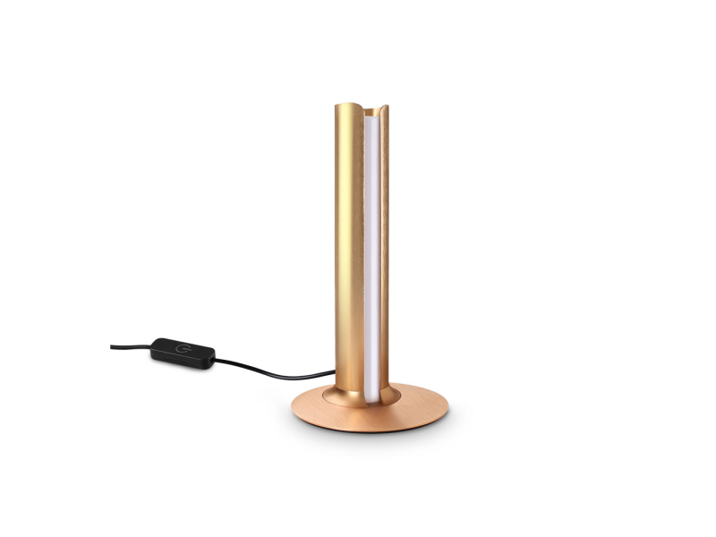 IDEAL LUX 362557 DORICA TL1 3000K stolová lampa medená