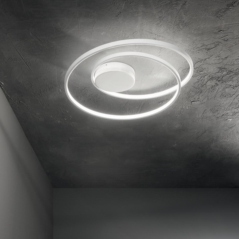 IDEAL LUX 365046 OZ PL D040 3000K stropné svietidlo mosadzné