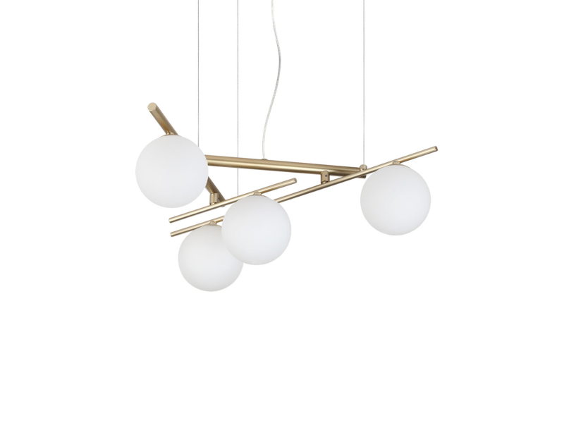 IDEAL LUX 365107 ATLAS SP4 závesné svietidlo zlaté