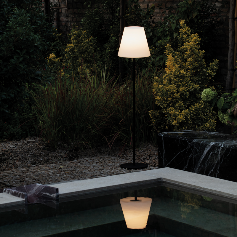 IDEAL LUX 365749 ARCADIA PT1 stojacia lampa biela