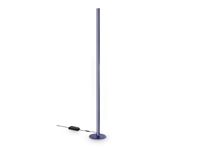 IDEAL LUX 366135 DORICA PT1 3000K stojacia lampa modrá