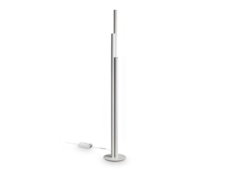 IDEAL LUX 366227 DORICA PT3 3000K stojacia lampa biela