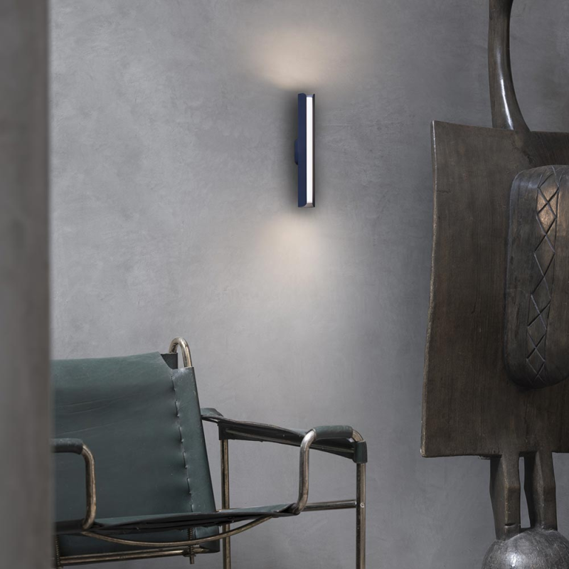 IDEAL LUX 366265 DORICA AP1 3000K nástenné svietidlo čierne