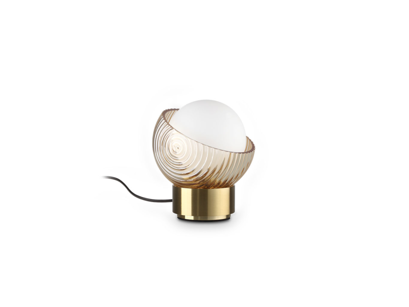 IDEAL LUX 366500 BLOOM TL1 SMALL stolová lampa mosadzná