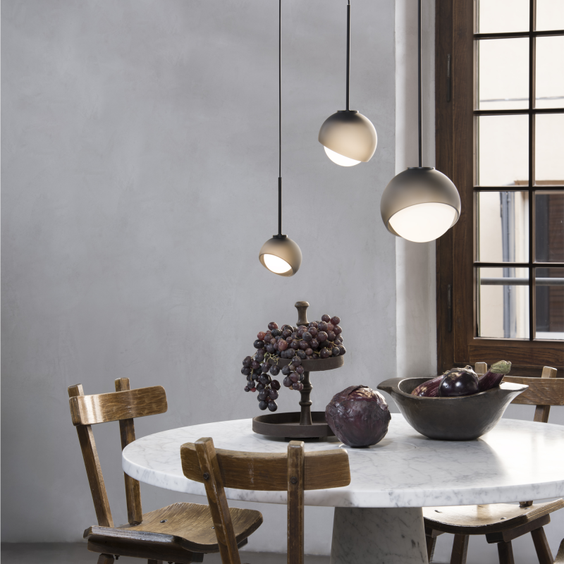 IDEAL LUX 366647 BLOOM SP1 D17 závesné svietidlo mosadzné