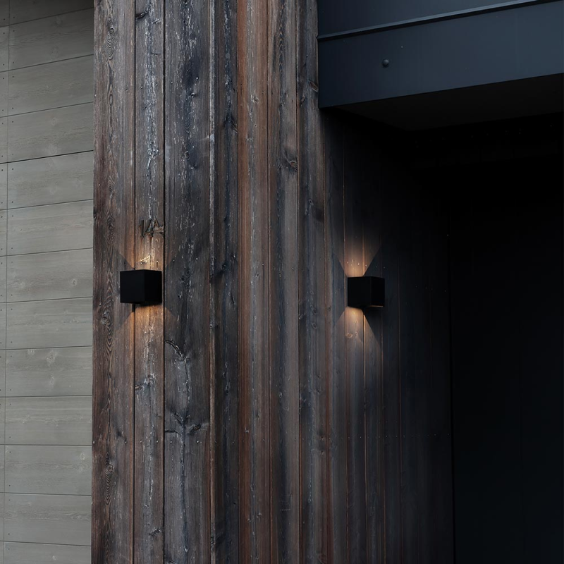 IDEAL LUX 366845 ATOM AP D10 4000K vonkajšie svietidlo čierne