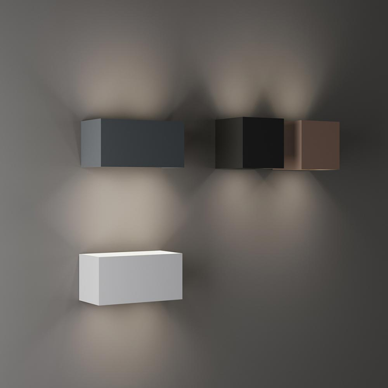 IDEAL LUX 366906 ATOM AP D20 4000K vonkajšie svietidlo čierne