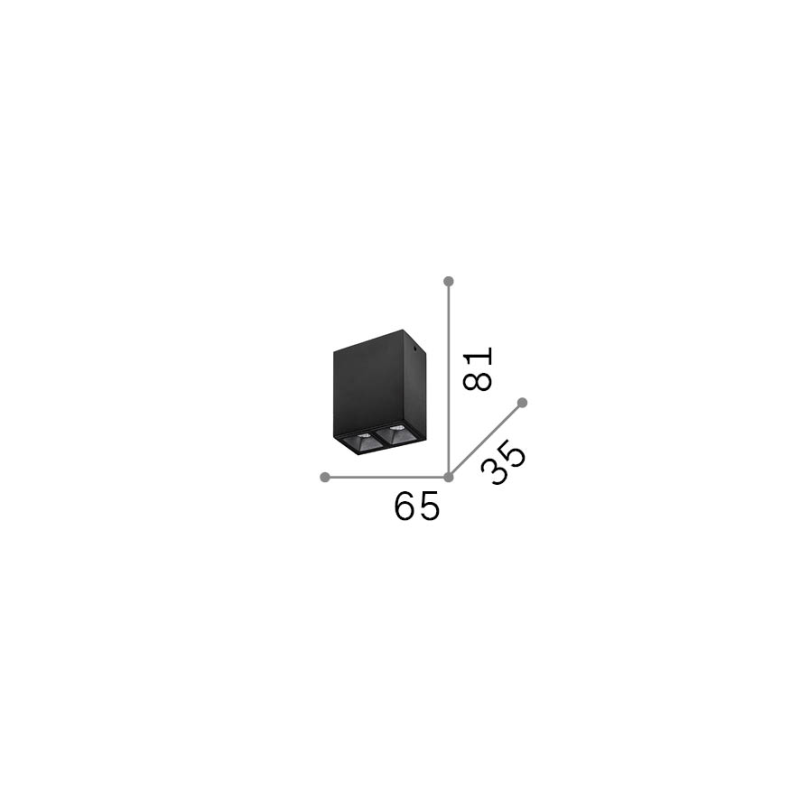 IDEAL LUX 367354 LIKA PL 06W 3000K stropné svietidlo biele
