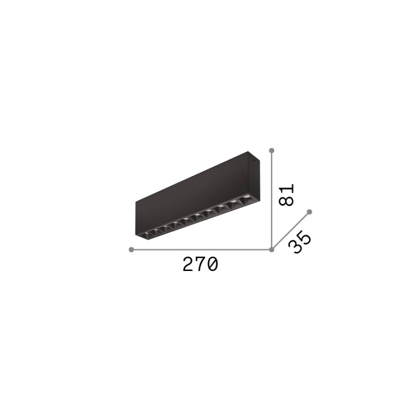 IDEAL LUX 367361 LIKA PL 21W 3000K stropné svietidlo biele