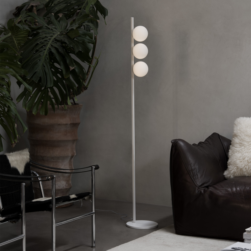 IDEAL LUX 369327 BINOMIO PT3 stojacia lampa čierna