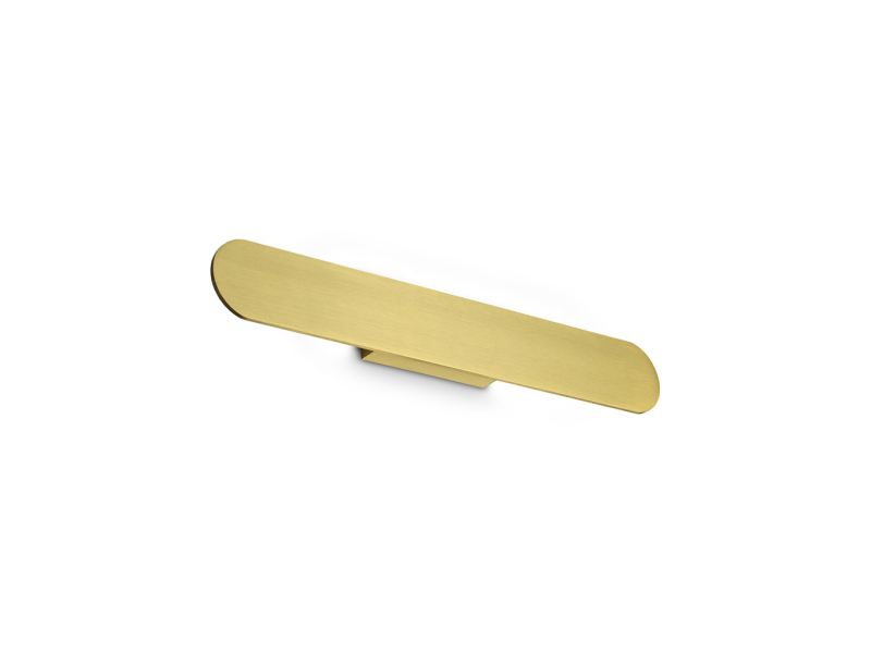 IDEAL LUX 369532 ZIG ZAG AP D54 ROUND 3000K nástenné svietidlo mosadzné