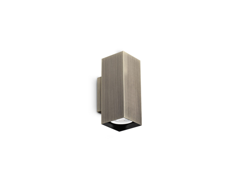 IDEAL LUX 370231 LOOK AP2 SQUARE D60 H150 nástenné svietidlo bronzové