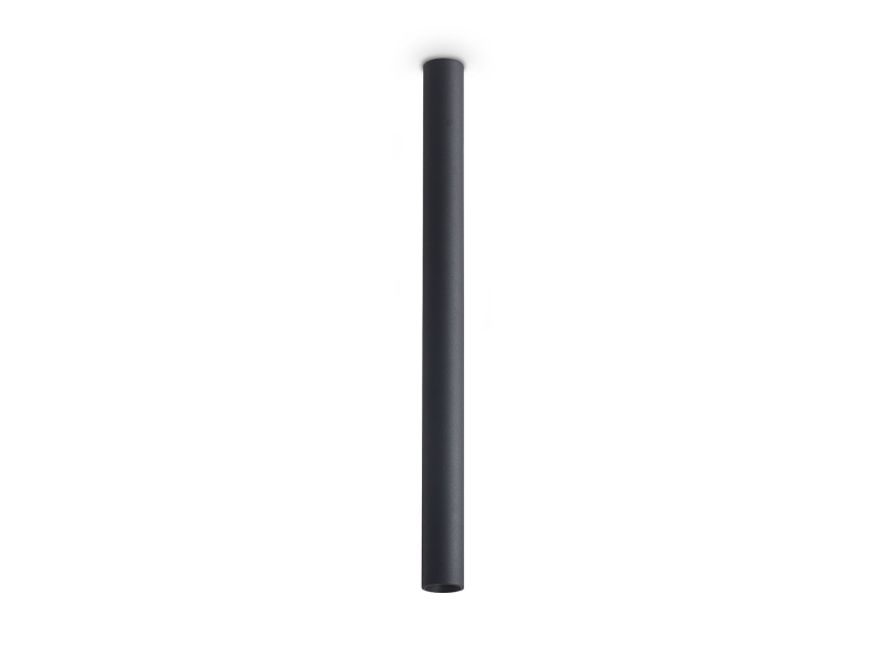 IDEAL LUX 370897 LOOK LED PL1 ROUND D30 H400 3000K stropné svietidlo čierne