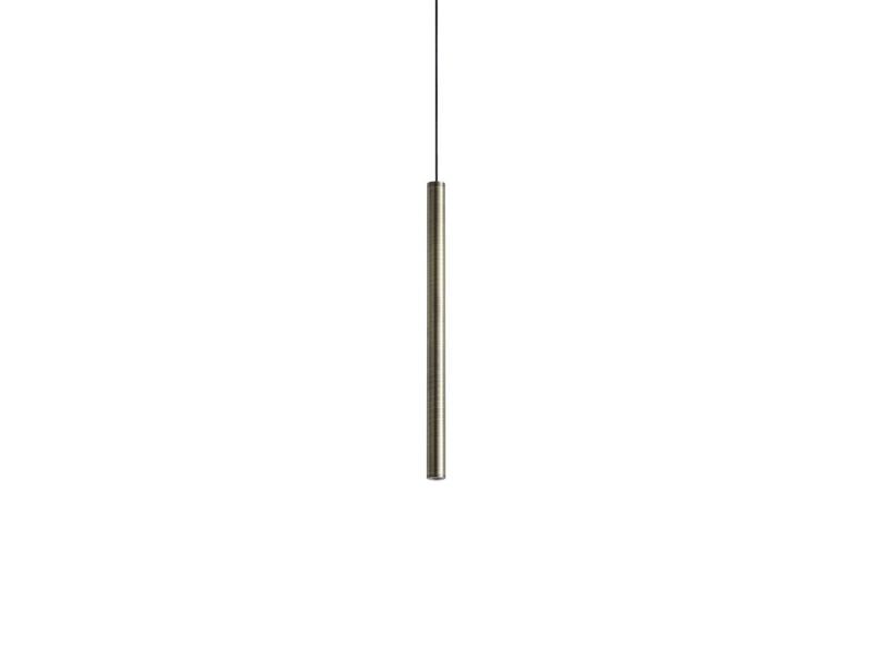 IDEAL LUX 371023 LOOK LED SP1 ROUND D16 H250 3000K závesné svietidlo mosadzné