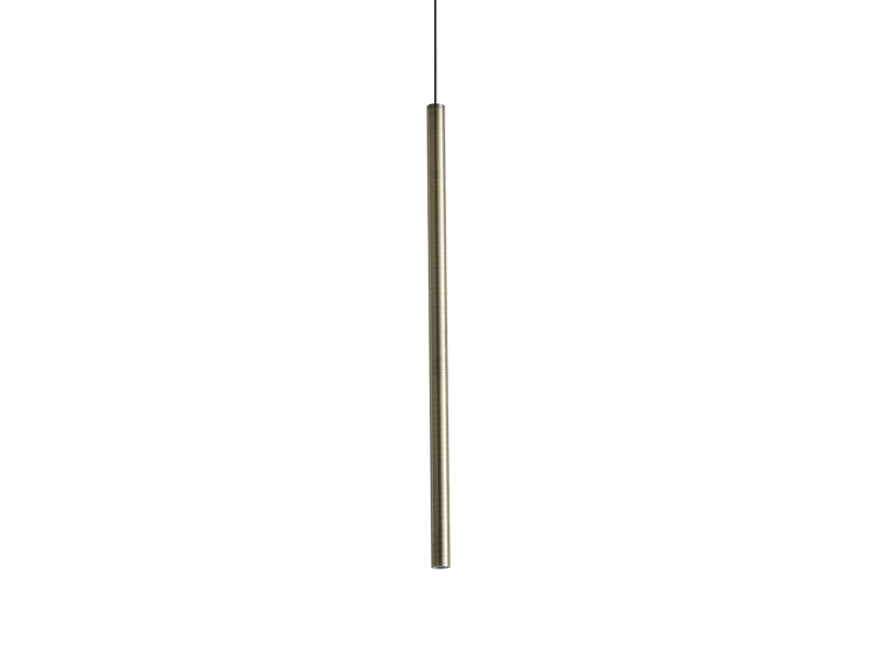 IDEAL LUX 371054 LOOK LED SP1 ROUND D16 H400 3000K závesné svietidlo mosadzné
