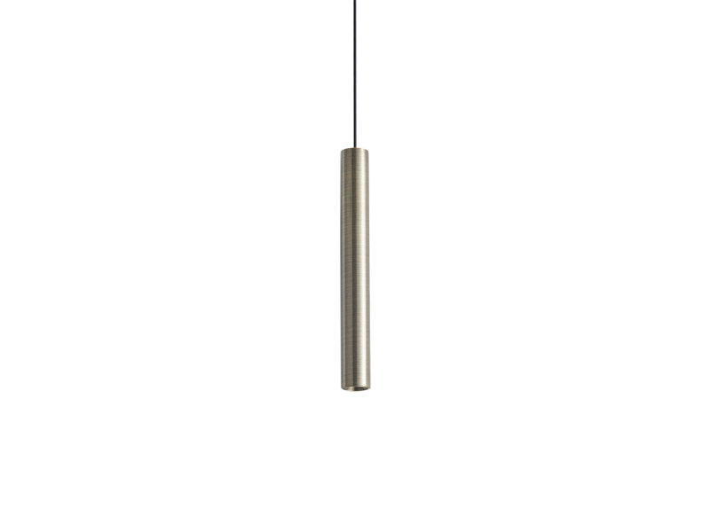 IDEAL LUX 371108 LOOK LED SP1 ROUND D30 H250 3000K závesné svietidlo mosadzné